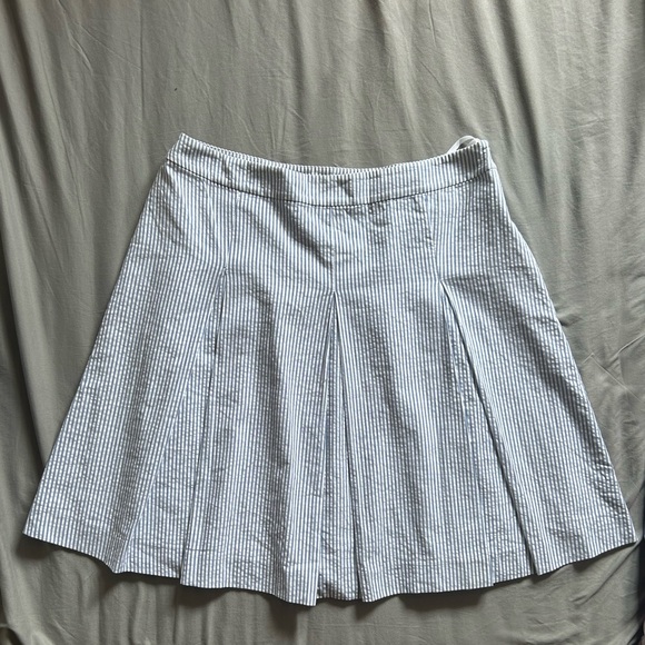 Blue & White Skater Skirt - Picture 7 of 7